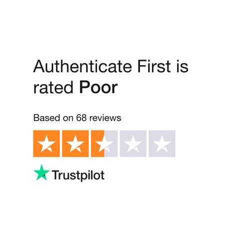 authenticate first reviews